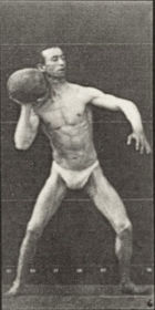 Plate 319 Heaving a 75 lb. rock — figure reference